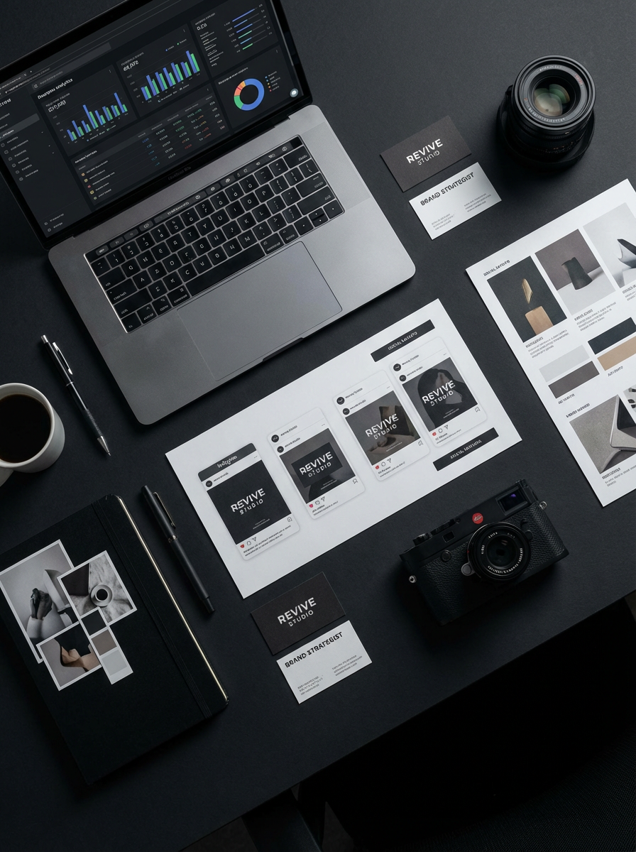 Brand strategy system workspace